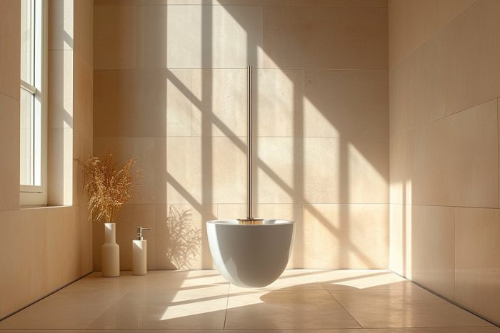 Pourquoi choisir une brosse de toilette suspendue pour votre maison moderne